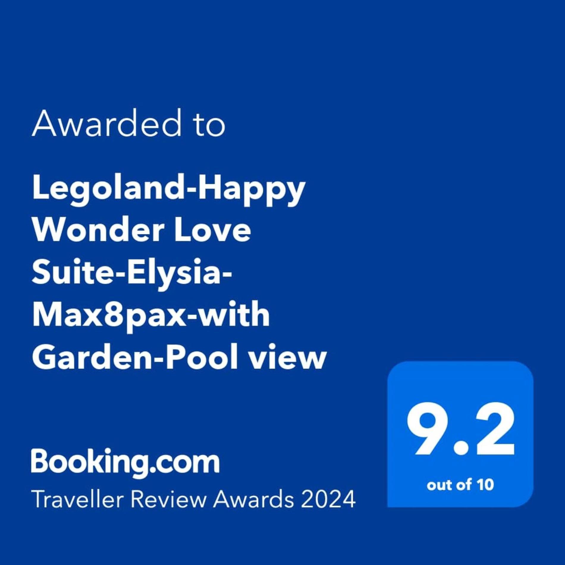 Legoland-Happy Wonder Love Suite-Elysia- Max8Pax-With Garden-Pool View Nusajaya  Dış mekan fotoğraf